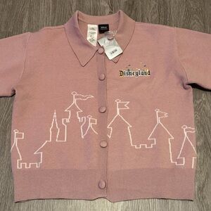 NWT Disney Her Universe Disneyland Marquee Castle Cardigan